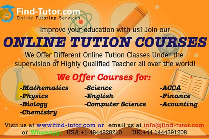 Tuition Classes for all grades students.