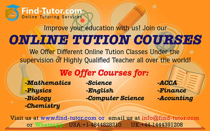 Find a Tutor Online